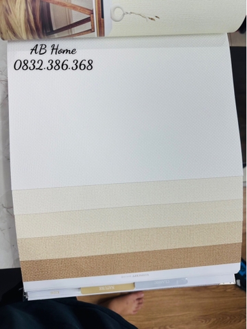 GIẤY DÁN TƯỜNG HÀN QUỐC TRƠN 15M2/CUỘN