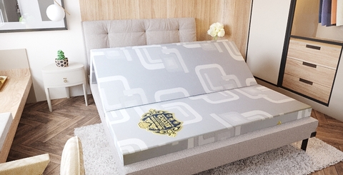 NỆM KIM CƯƠNG EUCOCO XƠ DỬA THIÊN NHIÊN VẢI GẤM XỐP GẤM 3 BH 12 NĂM