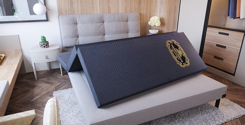 NỆM KIM CƯƠNG BÔNG ÉP EUFIBER COMFORT CÔNG NGHỆ NANO VẢI XỐP 4D