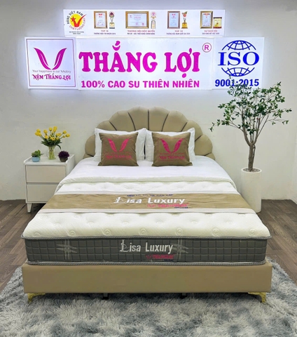 NỆM LÒ XO TÚI CAO CẤP LISA LUXURY THẮNG LỢI