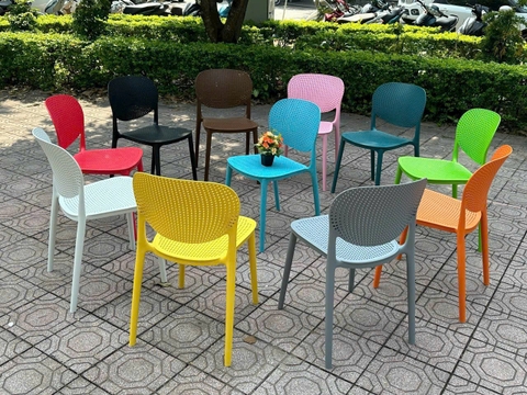 Ghế Nhựa Đúc Hol Sankyo