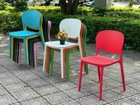 Ghế Nhựa Đúc Hol Sankyo