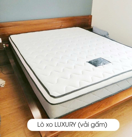 NỆM LÒ XO VT LIÊN KẾT LUXURY VẢI GẤM