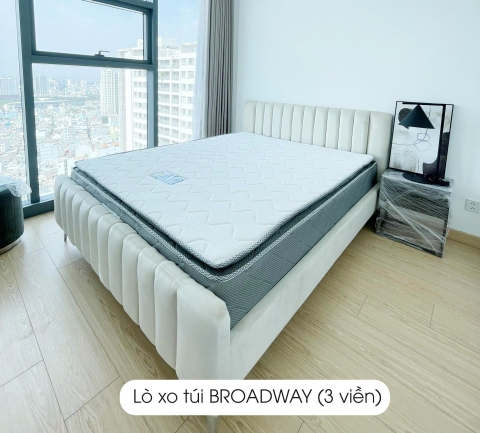NỆM LÒ XO VT BROADWAY TÚI 3 VIỀN