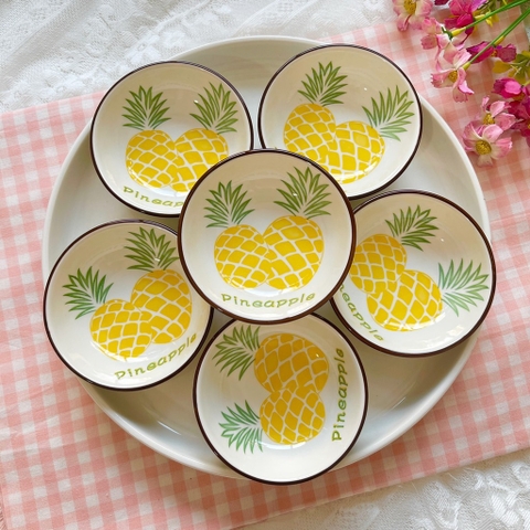 Chấm tròn hoa quả bộ 6