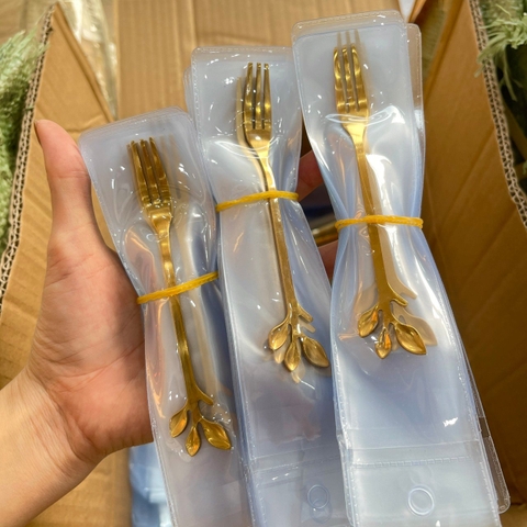 Thìa, Dĩa Cafe - Cỏ 3 lá