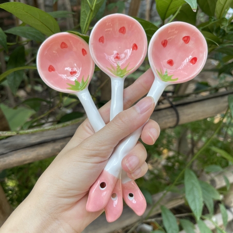 Bộ tim lượn dâu hồng