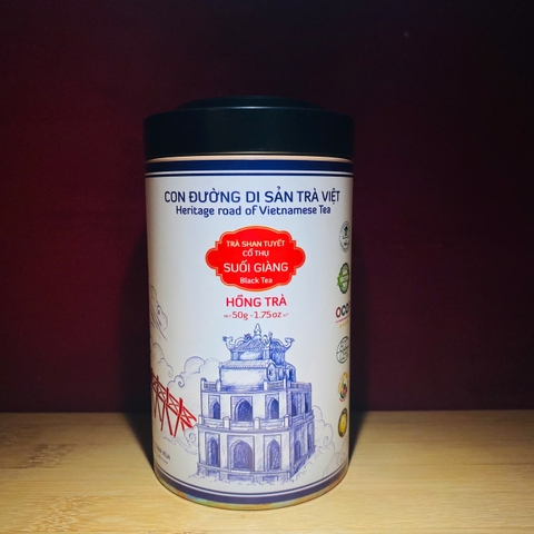 Trà Du Lịch Hà Nội - Hồng trà Shan tuyết cổ thụ 50g