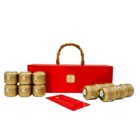 Bộ Quà Tết Bính Ngọ 2026 Mã Đáo Thành Công - Hồng trà Shansen 12