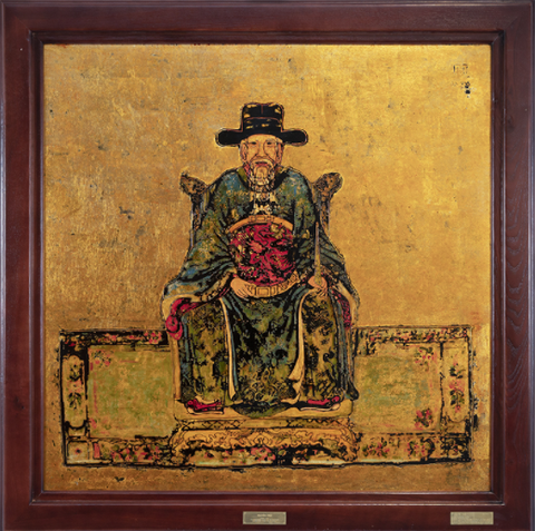 TRANH SƠN MÀI NGUYỄN TRÃI