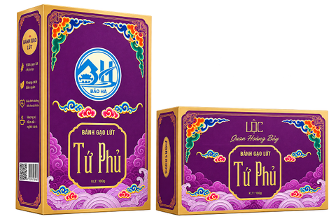 Bánh Gạo Lứt Tứ Phủ – Lộc Quan Hoàng Bảy