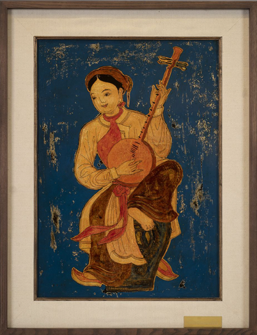 TRANH SƠN MÀI TỐ NỮ