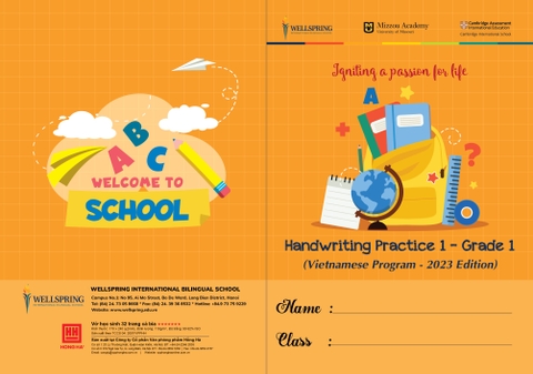 Vở tập viết lớp 1 - tập 1