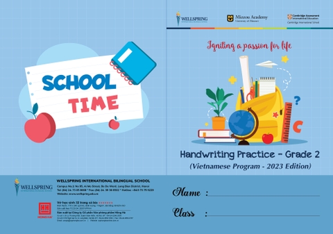 Vở tập viết lớp 2