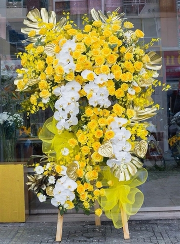 Hoa khai trương, hoa chúc mừng SP000089