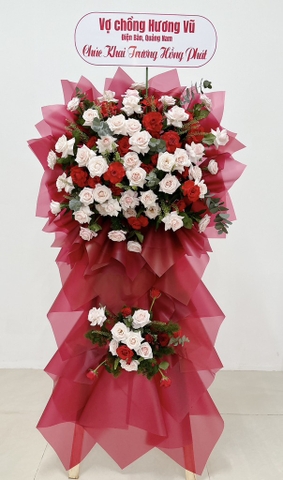 Kệ hoa khai trương,hoa chúc mừng