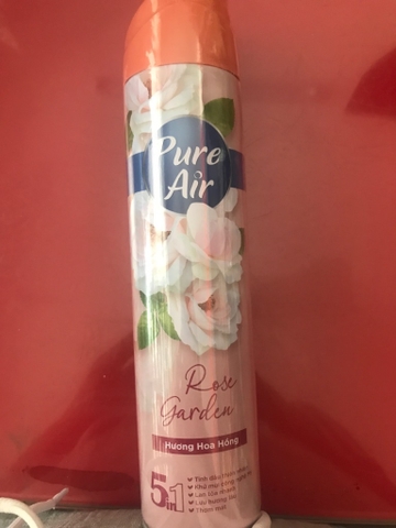 Xịt phòng Pure Air hương hoa hồng