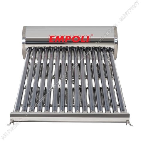 Máy Nước Nóng Năng Lượng Mặt Trời Empoli 150 Lít (15 Ống) inox 304