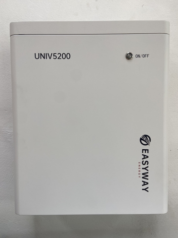 Pin lưu trữ Lithium Easyway 5KWmodel TRẮNG UNIV-5,12kWh/LV(W) bảo hành 10 năm