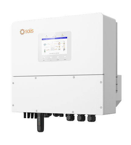 Biến tần Inverter dùng trong hệ thống điện mặt trời, công suất 15KW, 3 pha, hiệu Solis, (Áp cao, màn hình LCD) Model: S6-EH3P15K-H