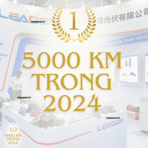 Dây cáp điện Leader 4mm (Solar cable 1*4MM2) (1500V H1Z2Z2-K - cuộn 1000m sx2024)