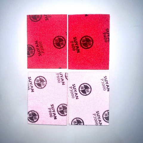 Giấy nhám xốp hạ cam 75*100 không cần đệm trung gian