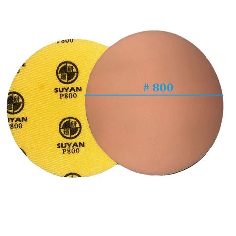 Nhám xốp hạ cam đánh bóng , xả trước khi sơn 6INCH