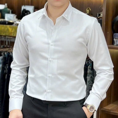 Sơ mi trắng Quảng châu cao cấp SM-66701