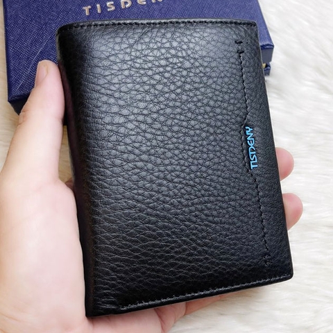 Ví nam da bò cao cấp TISDENY chính hãng VN-33338