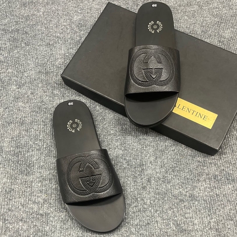 Dép nam da bò thật POIOSS chính hãng T79-02