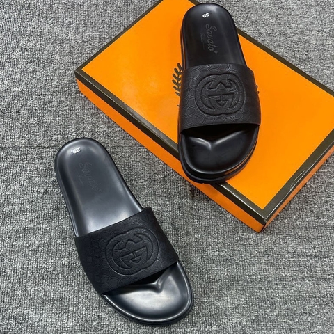 Dép nam da bò thật SAVATO chính hãng 8517