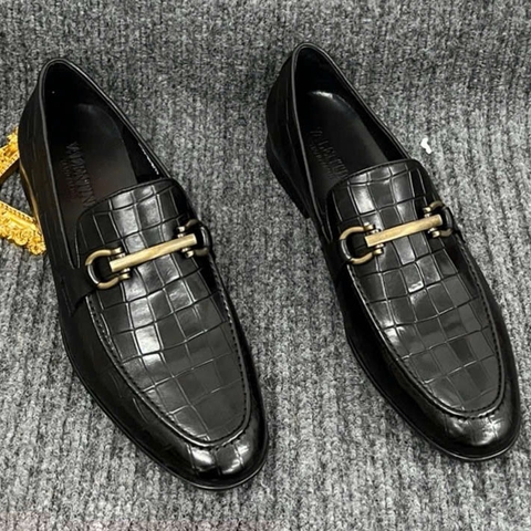 Giày nam da bò cao cấp VALENTINE chính hãng 1410-34
