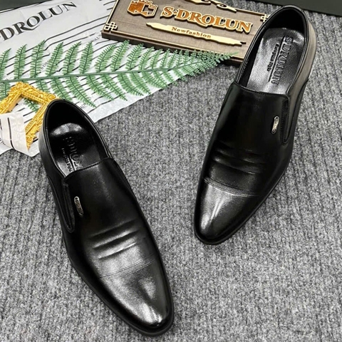 Giày nam da bò cao cấp S.DROLUN chính hãng 300995