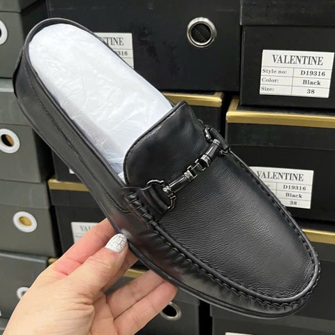 Giày nam da bò cao cấp VALENTINE chính hãng D19316