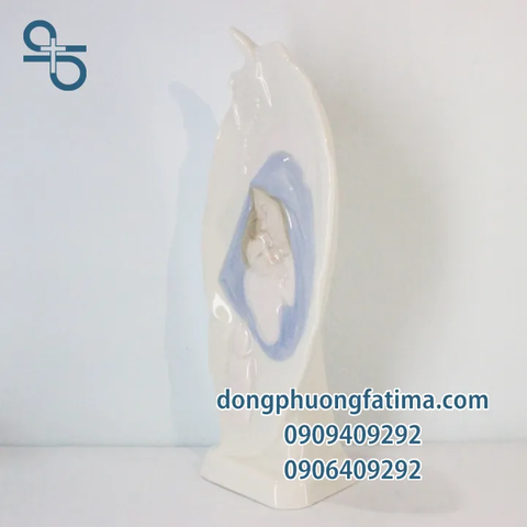 GỐM SỨ TRANG TRÍ ĐỨC MẸ BỒNG CON