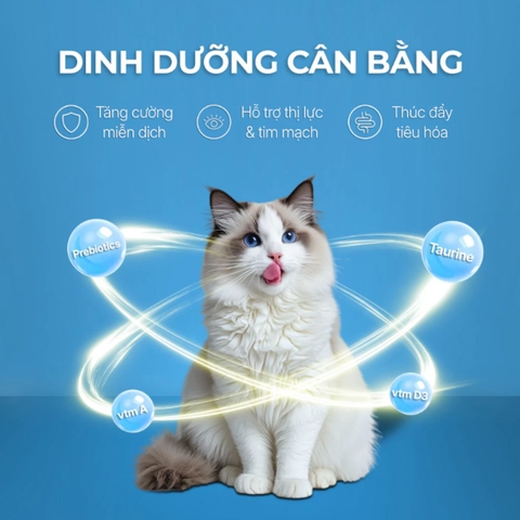 Pate Sữa Dê Faenbei Cho Mèo 85g - Thức Ăn Ướt Thịt Tươi, Dễ Tiêu, Bổ Sung Taurine & IMO
