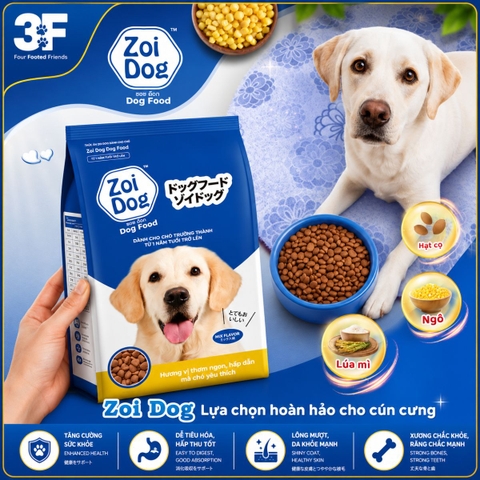 Thức Ăn hạt cho chó Zoi Dog - 1kg |