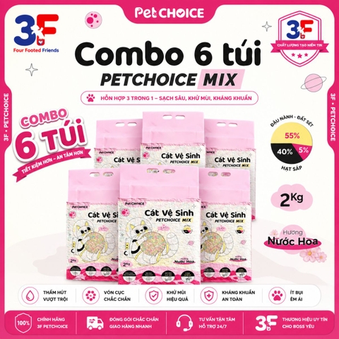 Cát Đậu nành mix đất sét Petchoice - 6L/2kg |