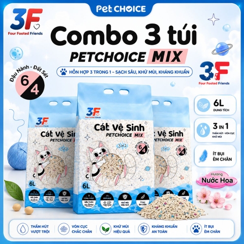 Cát Đậu nành mix đất sét Petchoice - 6L/2kg |