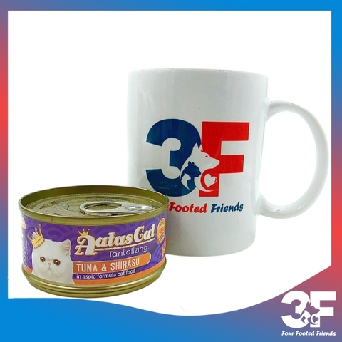 Pate Aatas Cat Cho Mèo Mọi Lứa Tuổi Vị Cá Ngừ Mix Lon 85G