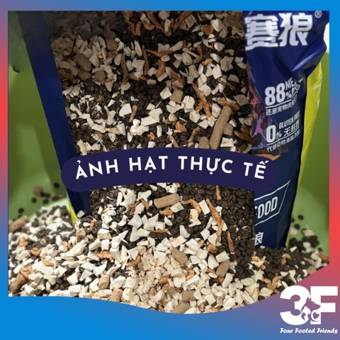 Hạt cho mèo LANGLIKE siêu topping, đạm 40%, không độn ngũ cốc, 20% topping
