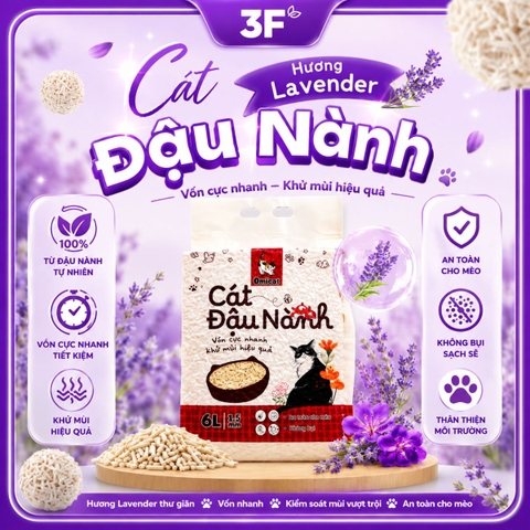 Cát Vệ Sinh Đậu Nành OMICAT - 6L/2kg