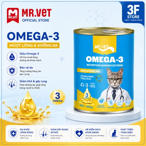 Pate dành cho mèo Mr.Vet - lon 400g |