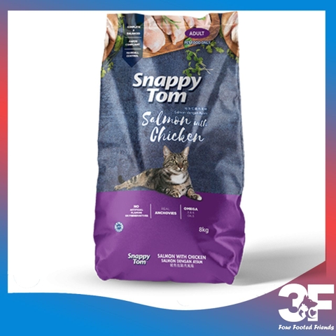 Thức Ăn Hạt Cho Mèo Snappy Tom - Bao 1,5 Kg |