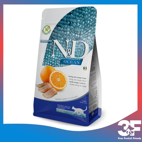 Thức Ăn cho mèo N&D Farmina - túi chiết 500g |