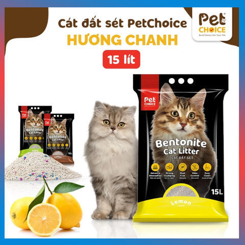 Cát vệ sinh Đất Sét Petchoice |