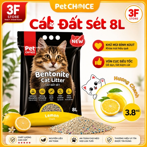 Cát vệ sinh Đất Sét Petchoice |