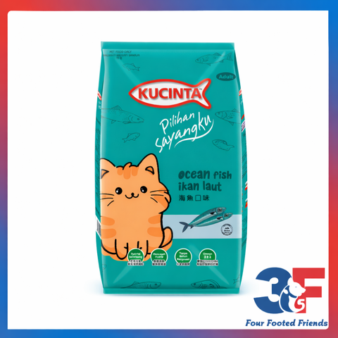 Hạt Kucinta Dành Cho Mèo Trưởng Thành - Túi chiết 1kg