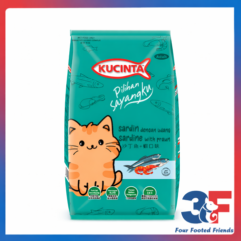 Hạt Kucinta Dành Cho Mèo Trưởng Thành - Túi chiết 1kg