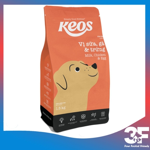 Thức Ăn Hạt Cho Chó Keos |